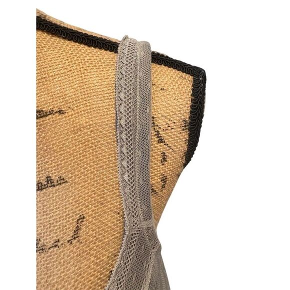 Cacique Women's Lace T-Shirt Bra 40F Gray Lightly Lined Underwire - Picture 5 of 13